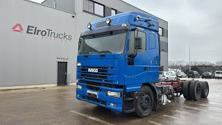 IVECO EUROSTAR 440 E 42 (MANUAL PUMP / POMPE MANUELLE / MANUAL GEARBOX lastbil chassis | Billede 4 - Autoline