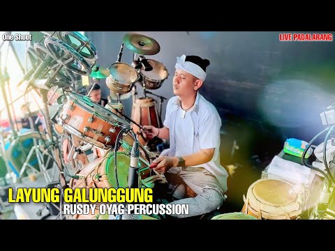 LAYUNG GALUNGGUNG - RUSDY OYAG PERCUSSION ( ONE SHOOT )