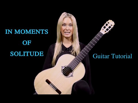 EliteGuitarist.com - In Moments of Solitude by Ole Bull - Tutorial Part 1/2 by Christina Sandsengen