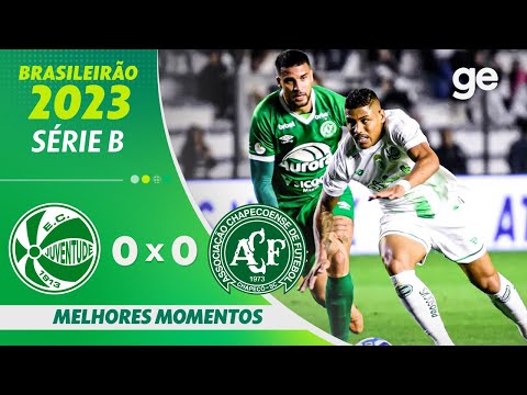 JUVENTUDE 0 X 0 CHAPECOENSE | MELHORES MOMENTOS | 26ª RODADA BRASILEIRÃO SÉRIE B 2023 | ge.globo
