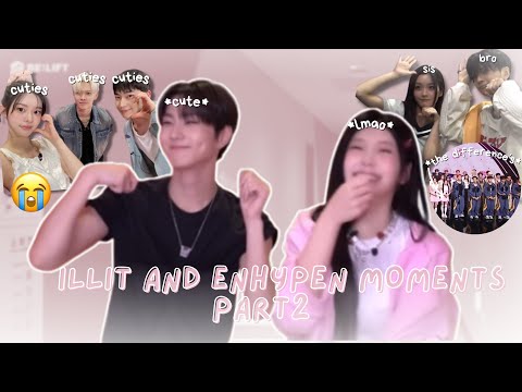 illit and enhypen moments pt2 (siblings energy)