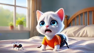 Kitten turns into Parasite😿 after Eating Candy full of Ants 🐜🍭 #ai #story #cat #aicat