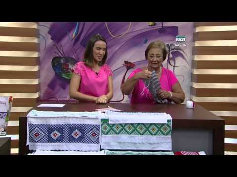 Mulher.com - 19/01/2016 - Bordado em tecido - Ana Maria Ronchel PT1