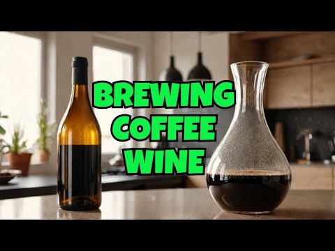 Making coffee wine - Simple homebrew recipe!