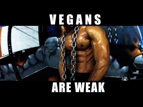 VEGANS ARE WEAK!!! | Vegan Bodybuilding & Nutrition | Vegan Rap | Vegan MythBusters Pt. 1