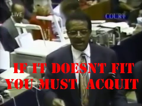 O.J.  Simpson Trial Johnnie Cochran Closing Argument - Part 1