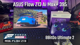 Flow Z13 Forza Horizon 6 Gameplay With The 8BitDo Utlimate 2 Controller (AMD 395 + 8060s)