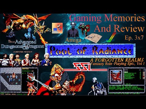 Pool Of Radiance - Amiga - Gaming Memories And Review