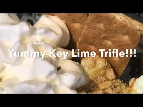 Key Lime “Pie” Trifle - Guilt Free!!! 🤸🏾‍♀️Only 250 Calories!!!