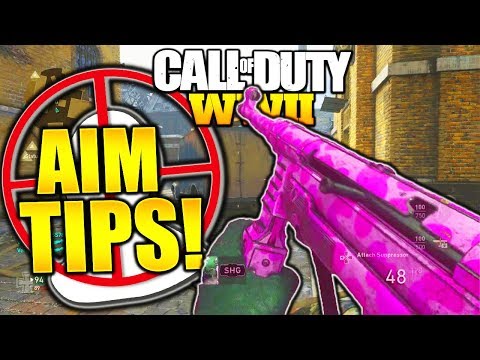 COD WW2 HOW TO AIM BETTER IN WORLD WAR 2! HOW TO GET PERFECT AIM & IMPROVE YOUR ACCURACY IN COD WW2!