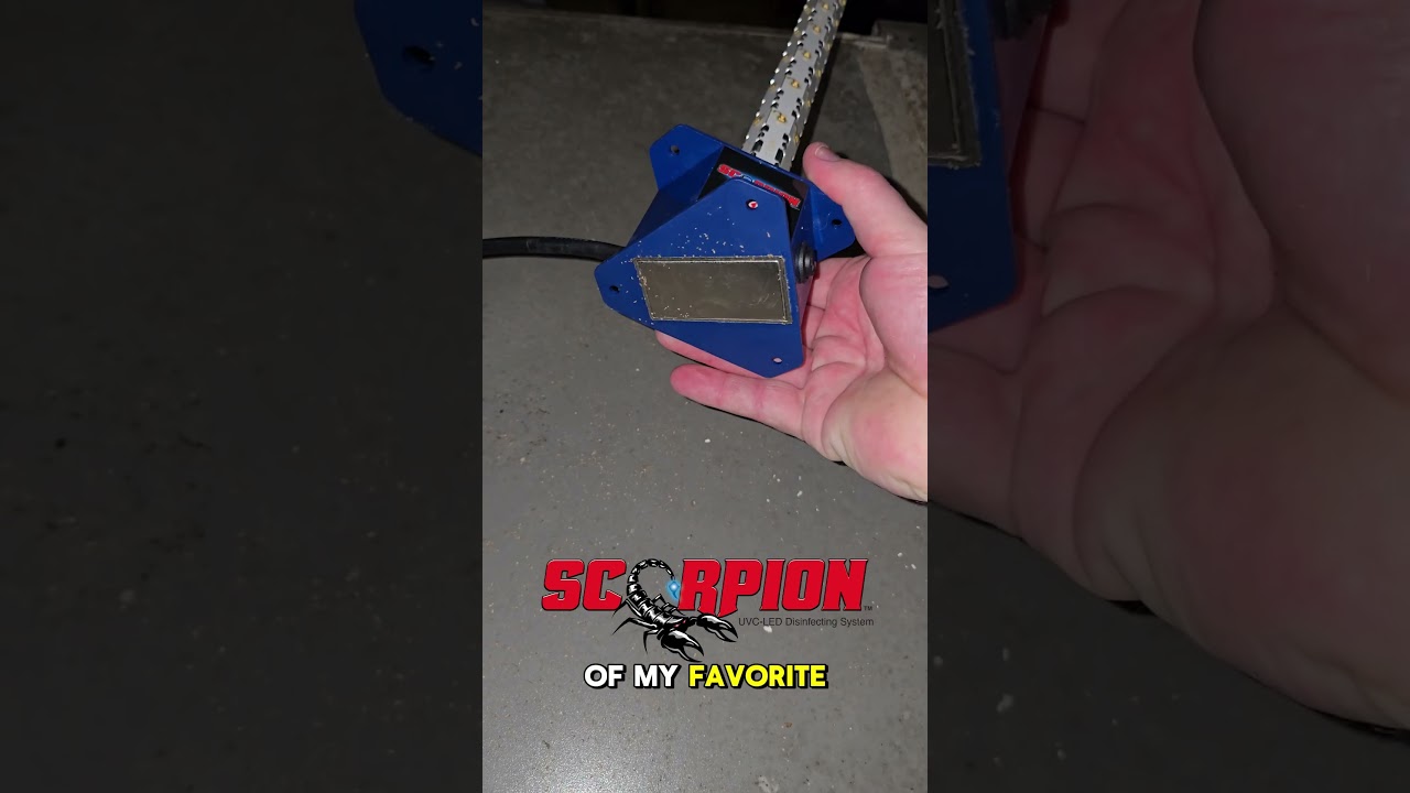 Kill mold, bacteria and viruses in minutes with the Scorpion