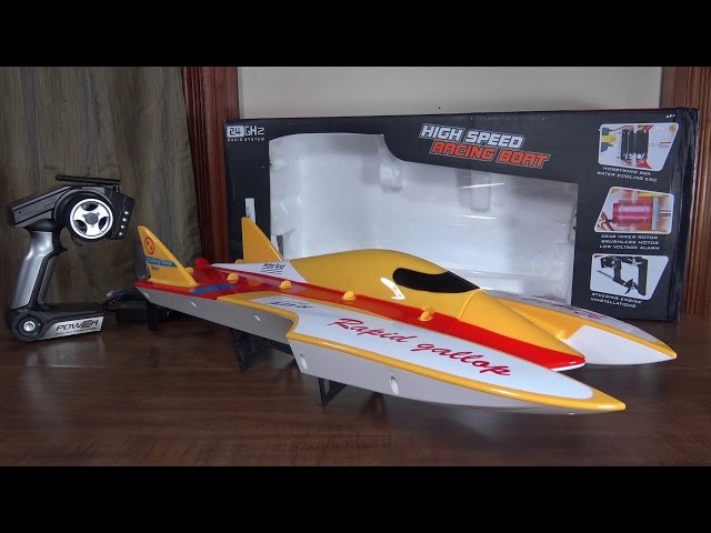 WLtoys - WL913 Speed Boat - Review and Run