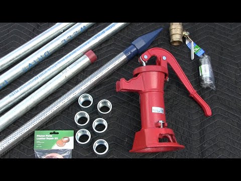 Handpumpenbrunnen, netzunabhängiges, autarkes Wasser, alles, was Sie wissen müssen