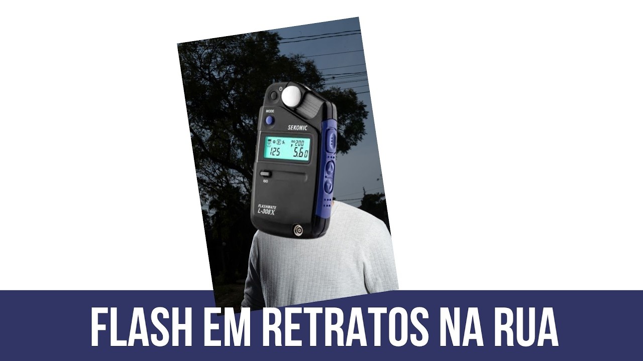 [EXERCÍCIO PRÁTICO] Luz Mista na Rua: Como Combinar Flash e Luz Contínua em Retratos