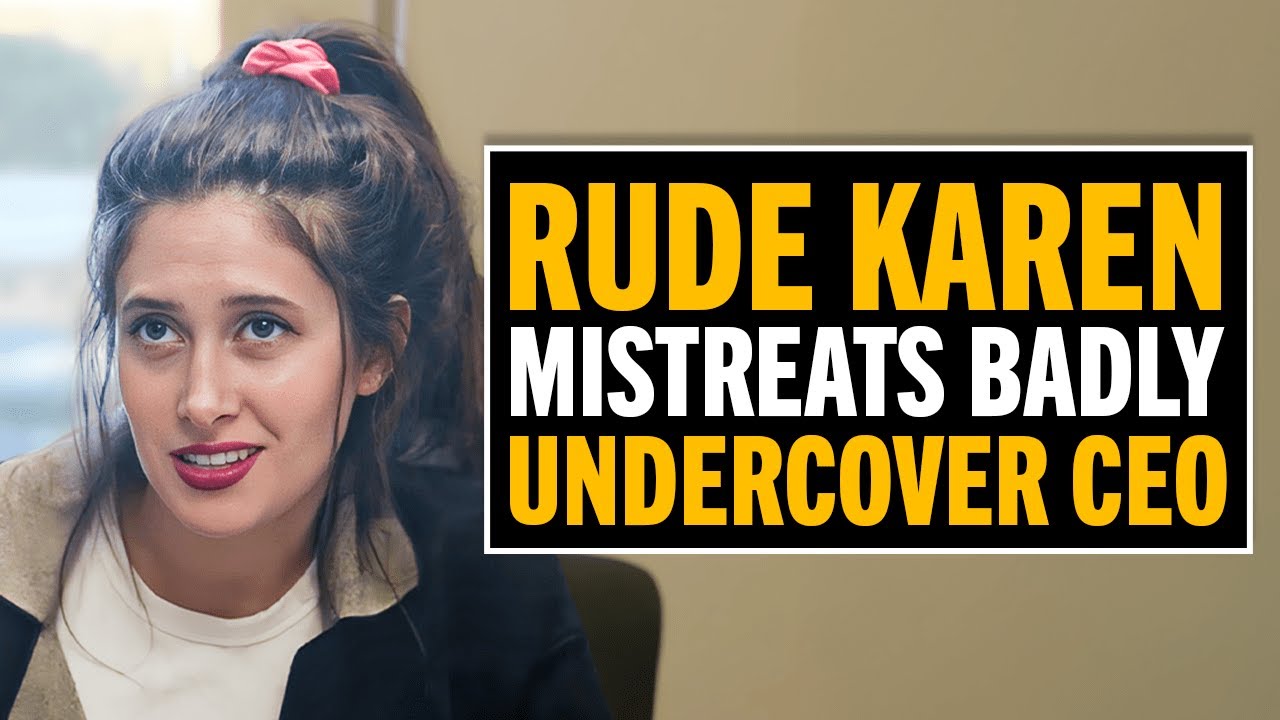 Undercover CEO Takes Action After Karen’s Unprofessional Behavior