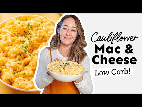 15-Minute Cauliflower Mac And Cheese (Low Carb!)