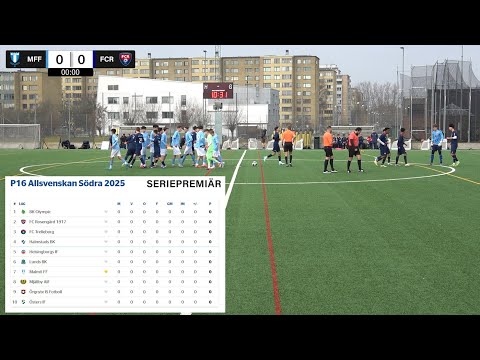 Malmö FF - FC Rosengård (5-0) P16 Allsvenskan Södra 2025