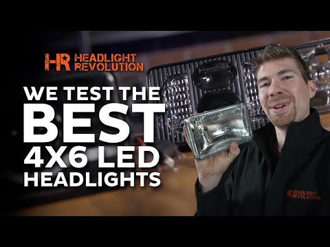 The Best and Brightest 4x6 LED Sealed Beam Headlights for Classic Cars and Trucks