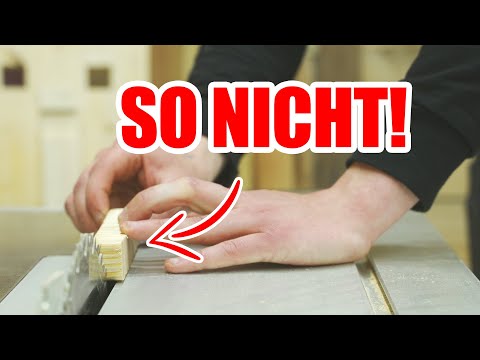 Diese drei Vorrichtungen braucht jede Kreissäge: Kurzer Sicherheitslehrgang an der Kreissäge