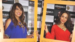 Sexy Bipasha Basu And Malaika Arora Khan Pose For Amazon.in