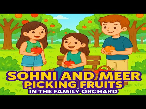 Sohni & Meer's Orchard Day | Fruit Picking Fun for Kids @Kiddict