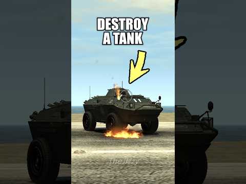 Can You ACTUALLY Destroy TANK in GTA Games? 🤔