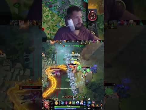 w33 invoker did him dirty 💀 #dota2 #shorts #w33