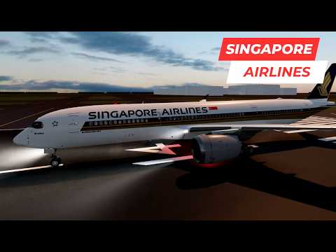ROBLOX Airline Flight Review | Singapore Airlines | A350-900 | Business Class