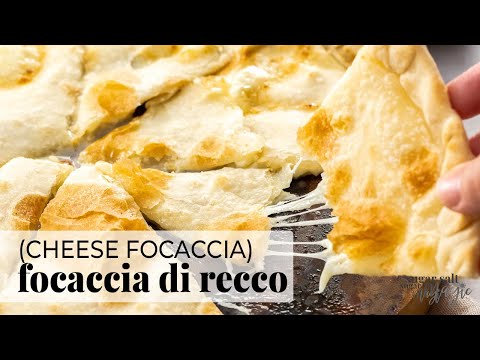 Focaccia Di Recco Focaccia De Queijo