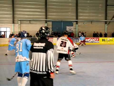 HBK Nitrianski rytieri Nitra - LG TPS Bratislava  4:3 pp (0:1,3:1,0:1 - 1:0)