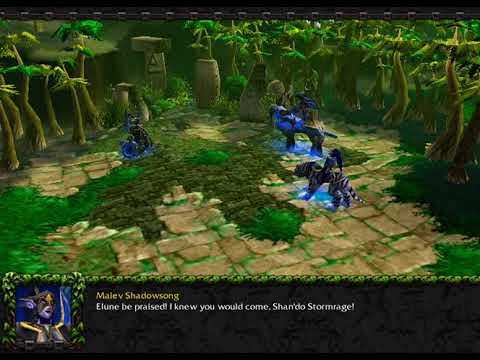 Warcraft3 - Sentinels Campaign - Chapter V: Balancing the Scales Gameplay