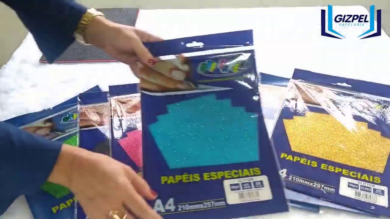 Papel A4 Glitter 180g