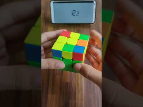 Rubik's Cube Solve In 19.99 Second (definitely sub 20)