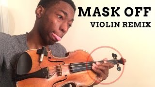 Craazzy Violin Remix of Mask Off 🎻 #MaskOffChallenge @Estan247