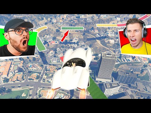 This scramjet parkour with snow is impossible in GTA 5 RP