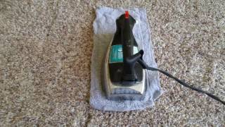 Removing Gatorade, Kool-aid & dye stains from carpet or upholstery.