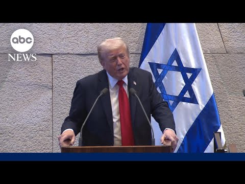 FULL SPECIAL REPORT: Trump touts 'historic dawn of a new Middle East' in Knesset speech