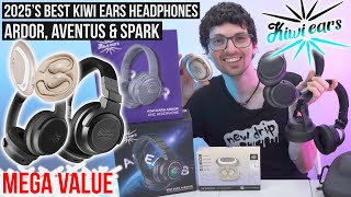2025's Best Value Hi-Fi ANC Earphones! - Kiwi Ears Ardor, Aventus & Spark Review & Test (Binaural)