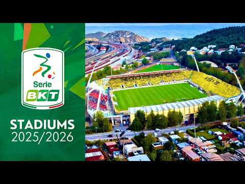🇮🇹 Inside Serie B Stadiums 2025/26 – Full Tour