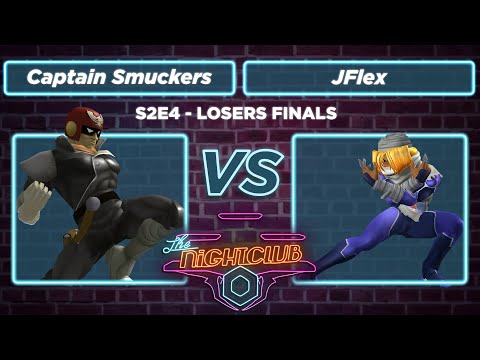The Nightclub S2E4: JFlex (Sheik) vs Captain Smuckers (Captain Falcon) - Losers Finals SSBM