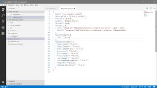 Visual Studio Code shows latest version of dependencies in package.json