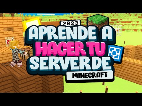 How to CREATE a MINECRAFT SERVER to PLAY WITH FRIENDS [JAVA y BEDROCK]