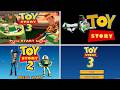 Evolution Of Toy Story Start Screen 1995 2026