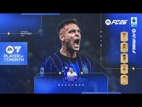 Best of Lautaro Martinez | EA Sports FC Player of the Month: December 2025 | Serie A 2025/26