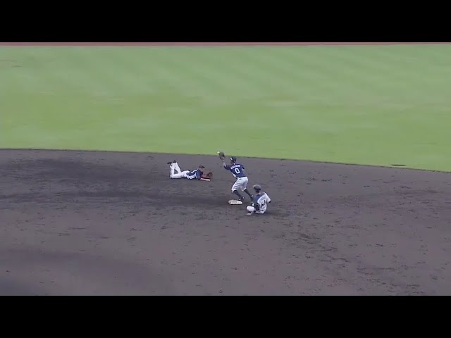 【ファーム】抜けていれば同点の当たりを阻止!! ライオンズ・金子一のファインプレー!! 2018/9/20 F-L(ファーム)