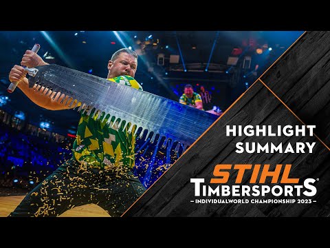 STIHL TIMBERSPORTS® Individual World Championship 2023 - competition highlights