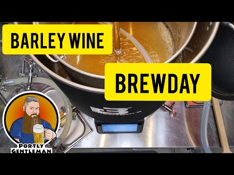 Brewtools B40 B80 Brewing System English Barley Wine brew day B150