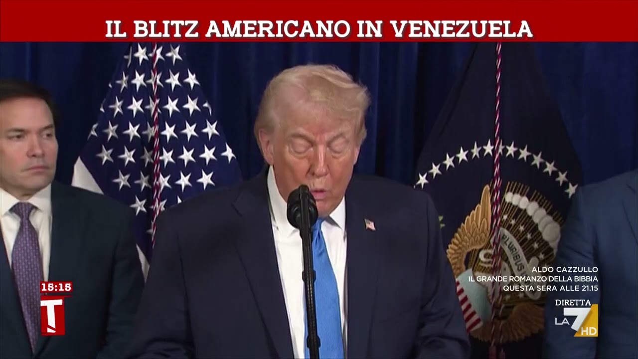 Il blitz americano in Venezuela
