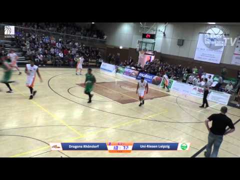 Highlights - Dragons Rhöndorf vs. Uni-Riesen Leipzig 24.03.2015