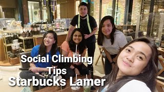 Social climbing tips at Starbucks Reserve Lamer by Frating Gutom.